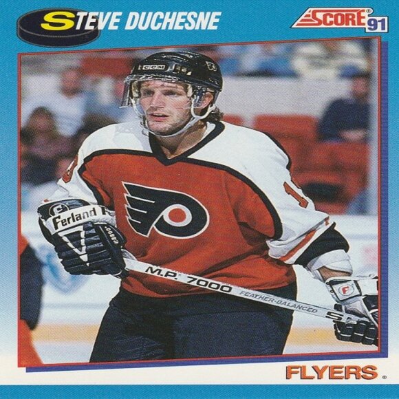 Steve Duchesne Philadelphia Flyers NHL Hockey Card Collection - 3 Card Set - Picture 4 of 4